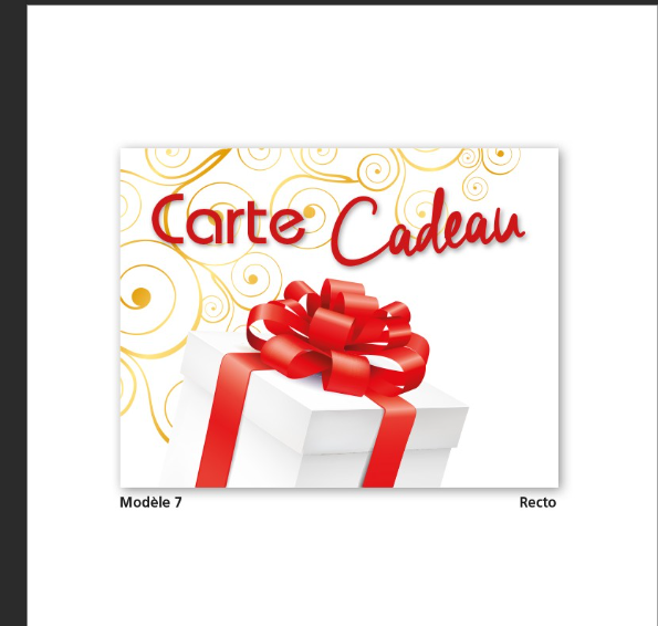 carte cadeaux